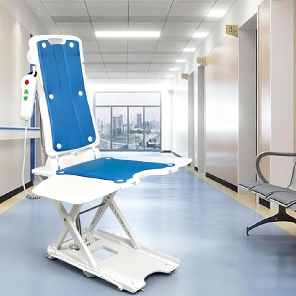 BCBKD Sollevatore Elettrico per Anziani, IPX8 Impermeabile con Telecomando, Supporta Dispositivo di Assistenza alla Caduta di 300 Libbre