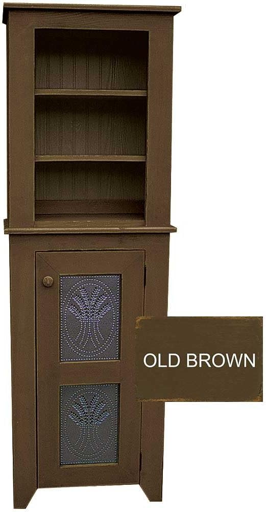 Sawdust City Punched Tin Cabinet Set (Solid Sage)