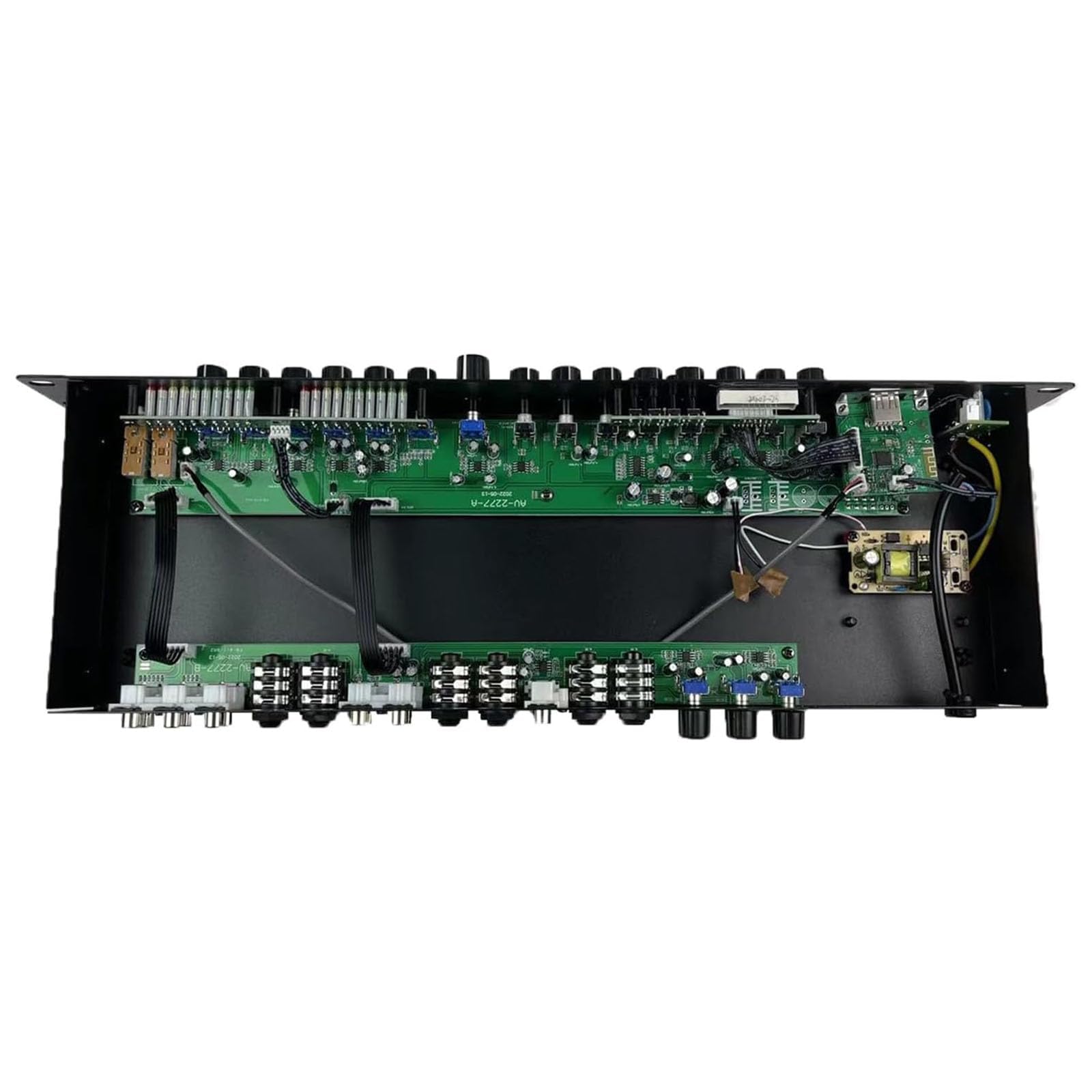 Processore di Segnale Digitale Professionale Pre-Stadio con Multieffetto E Riverbero Digitale; Gamma di Frequenza 20 Hz - 20 Khz; Ideale per Studi di Registrazione E Bar