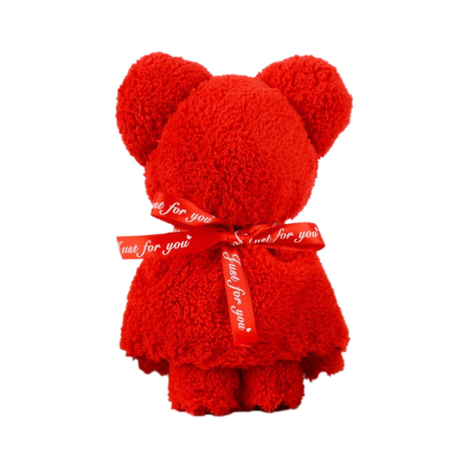 Cute Bear Towels with Bags Holiday Activities Opening Small Gifts Graduation Practical Gifts for Wedding Valentine Birthday Souvenir