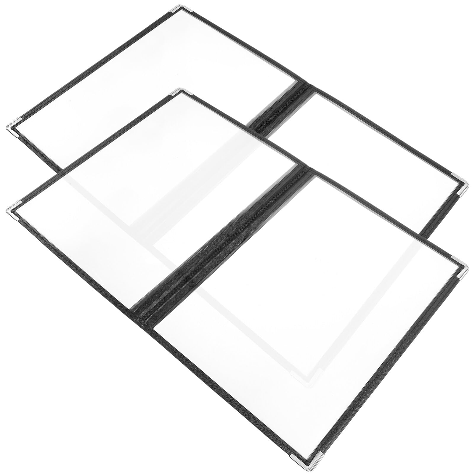PRETYZOOM Portable PVC Binder Cover Menu Folder Restaurant Menu Holder Design