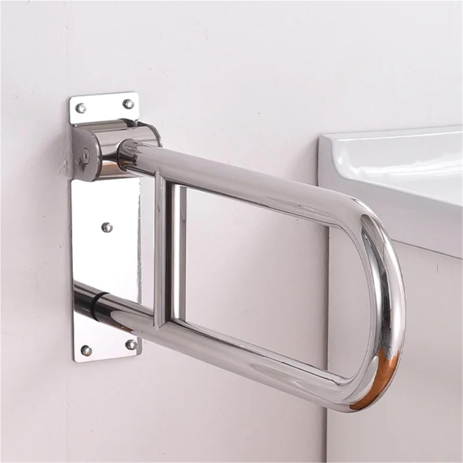 Maniglione da Bagno Corrimano per Bagno, corrimano per WC, corrimano per WC, Barra di Sicurezza per Doccia, Sedile di Sicurezza per WC, Comodino per Anziani(3)