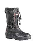 Men&apos;s MOUNTAIN Warm Waterproof Moisture-Wicking Slip-On Style Full Grain Leather Upper Snow Boots &vert; Arctic Rated