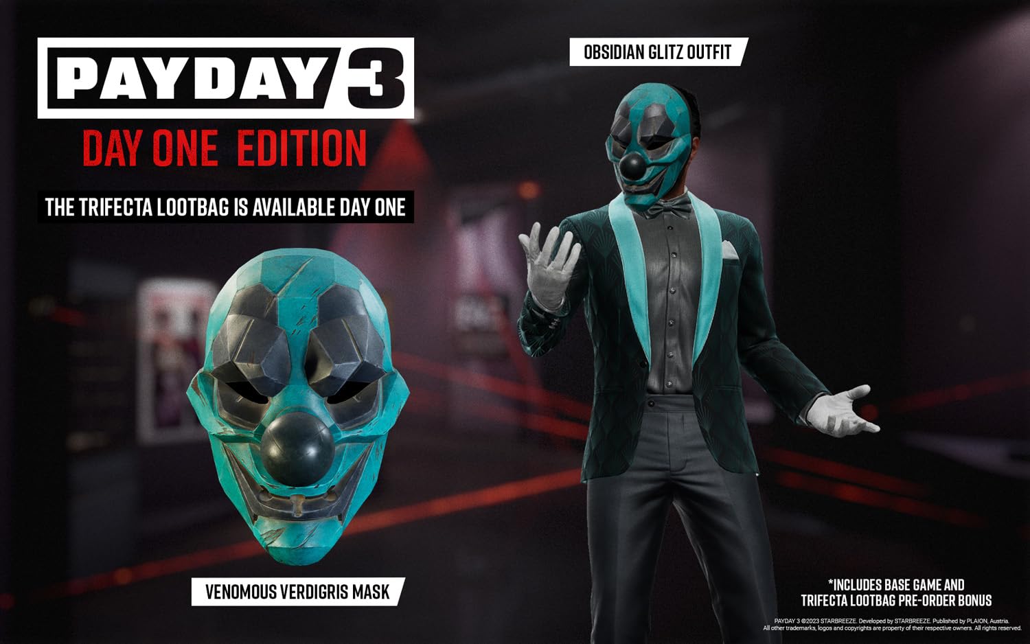 PAYDAY 3 Day One Edition - PlayStation 5 - Very Good - Used Game - Image 2