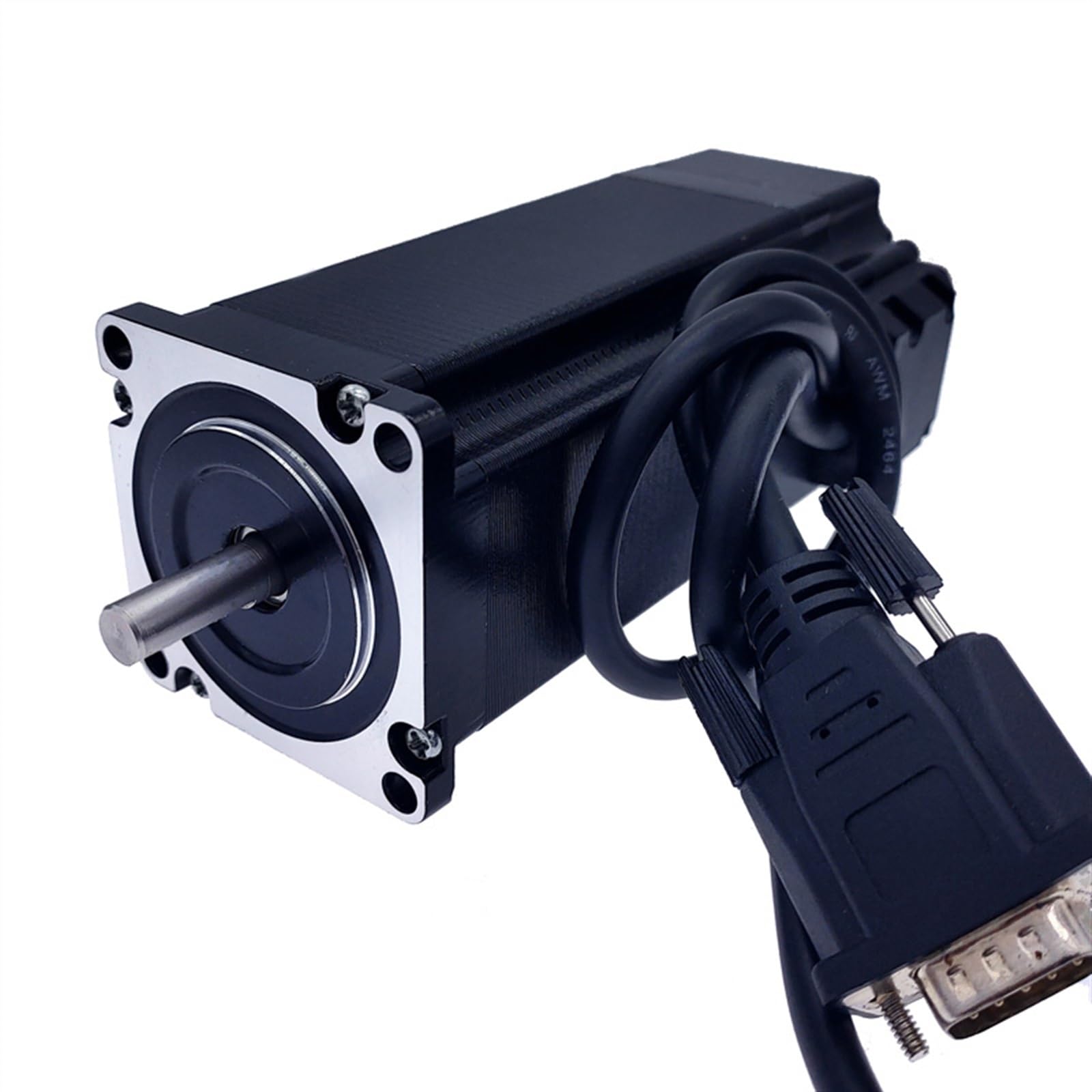 Schrittmotor Nema 23 Schrittmotortreiber mit geschlossenem Regelkreis, Servomotor 57HBS6401, 132 mm Schrittmotor, 3,0 NM, 1000ppr, Hybrid-Schrittmotor mit geschlossenem Regelkreis + Leitung(8mm Motor)