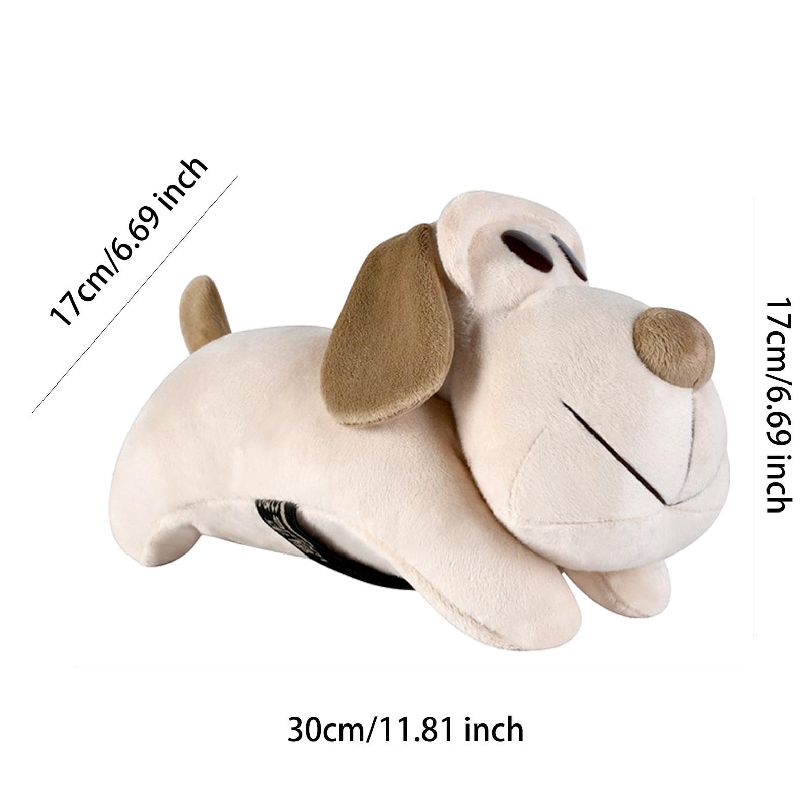 Portaoggetti Per Auto A Forma Di Cane In Peluche - Comodo E Carino, Perfetto Per Tenere In Ordine L'abitacolo