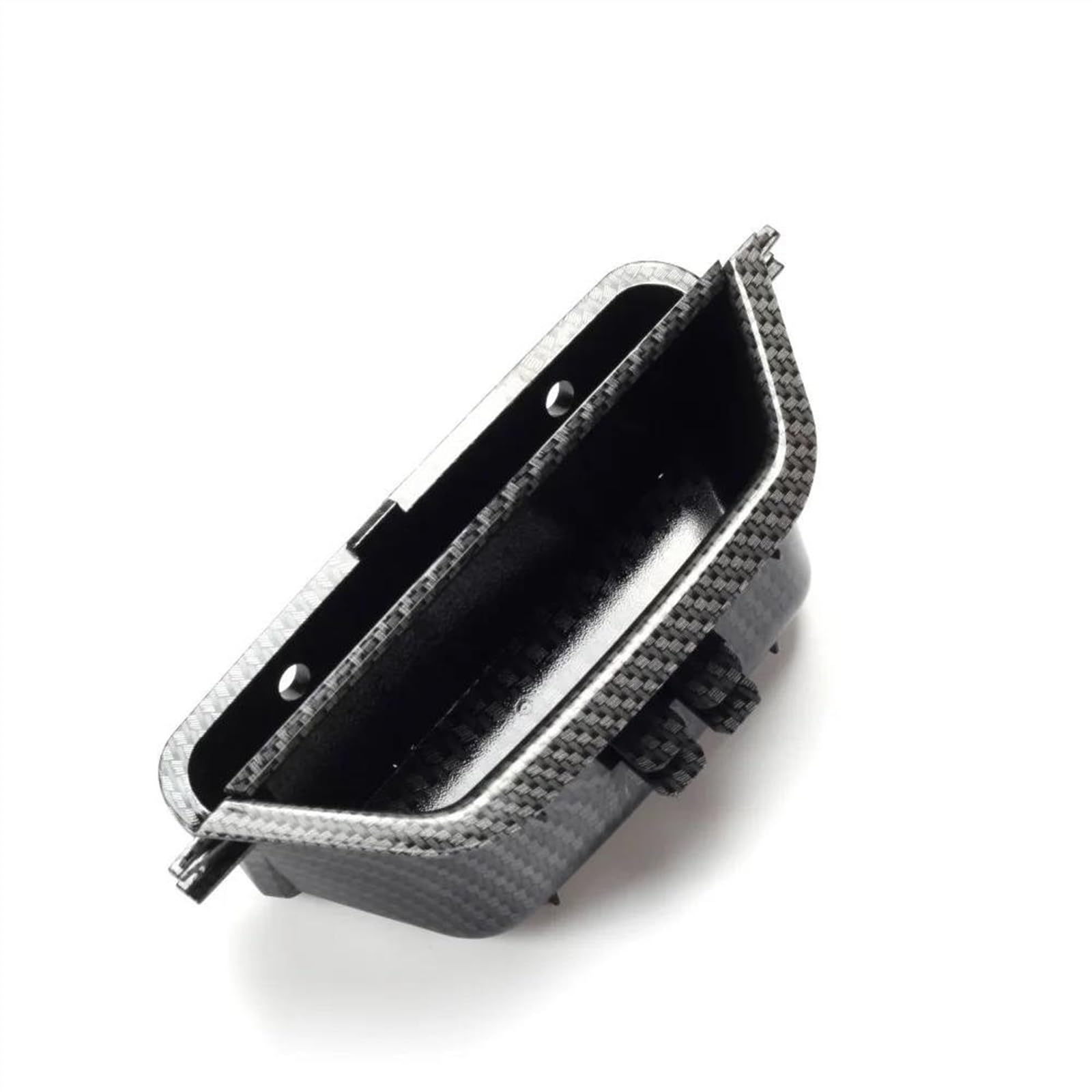 BLNETU LHD RHD 51417250307 Car Front Left Door Inner Handle Pull Trim Panel Handle for X3 X4 F25 F26 2010-2016 (Carbonfiber Pattern Handle)