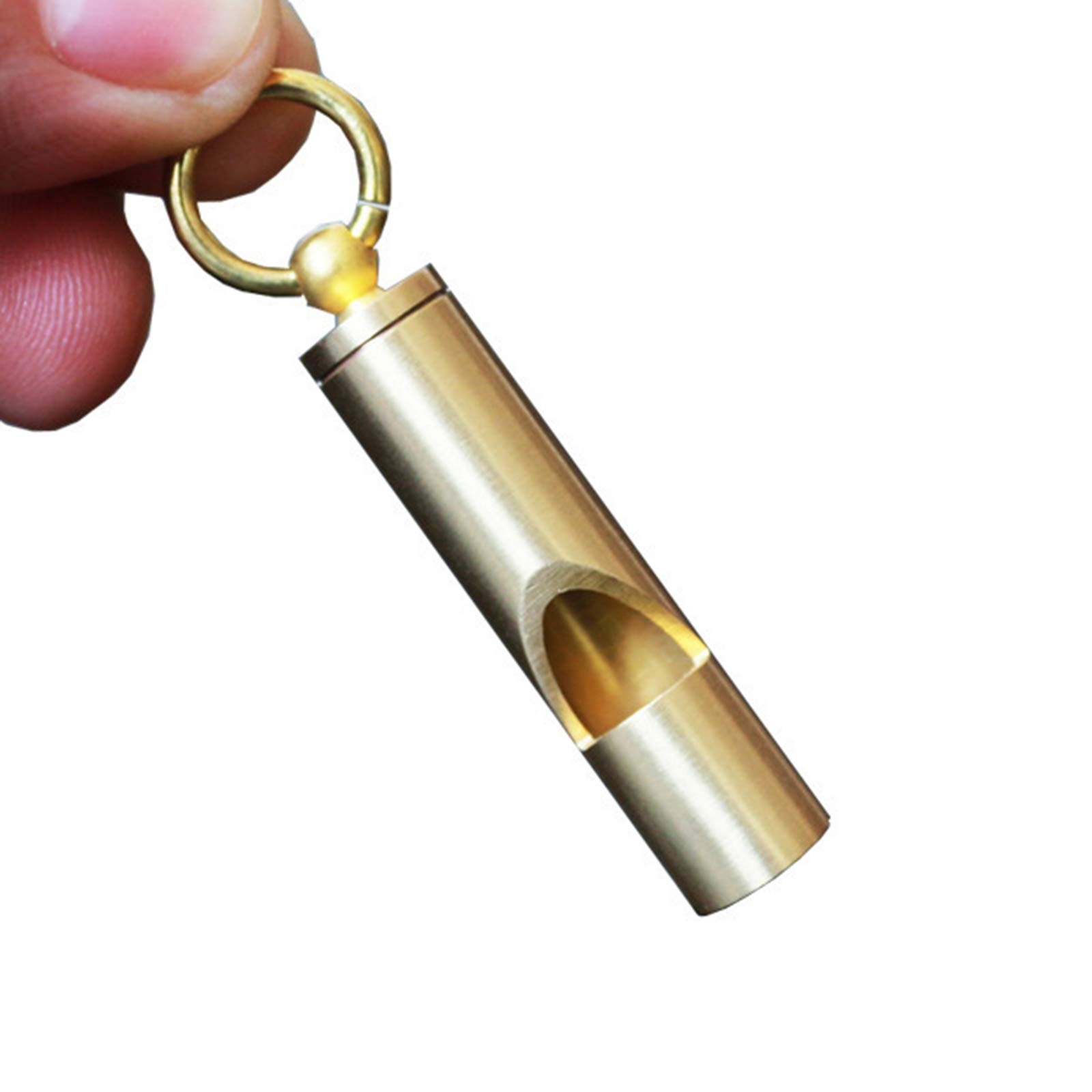 Sifflet professionnel en laiton pour dressage de chien et perroquet