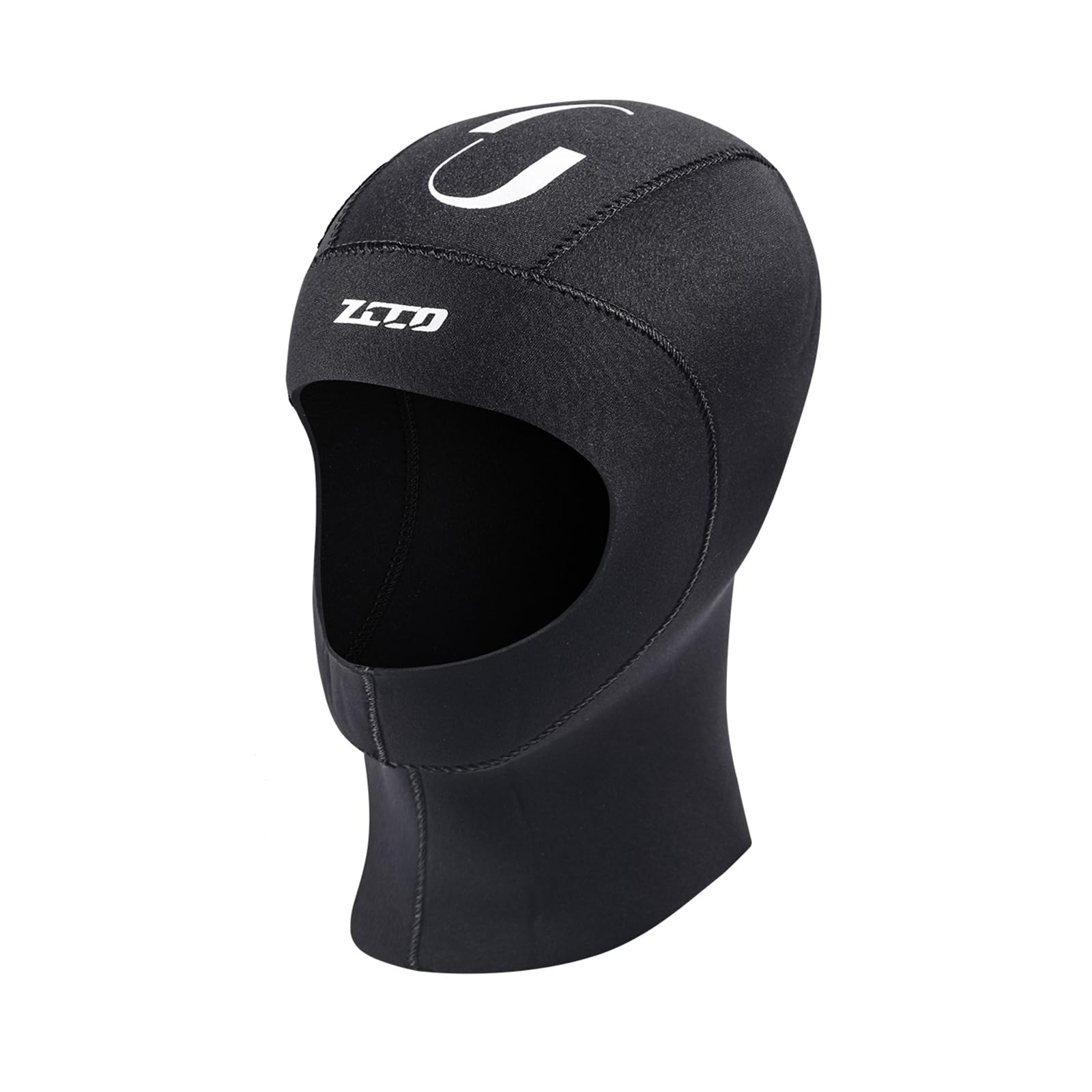 Alomejor Cappuccio da Sub 1mm/3mm Cappuccio da Muta in Neoprene Cappuccio da Sub per Lo Snorkeling Cappello da Sub per Sub per Lo Snorkeling Kayak Vela Canoa Sport Acquatici(L-3mm