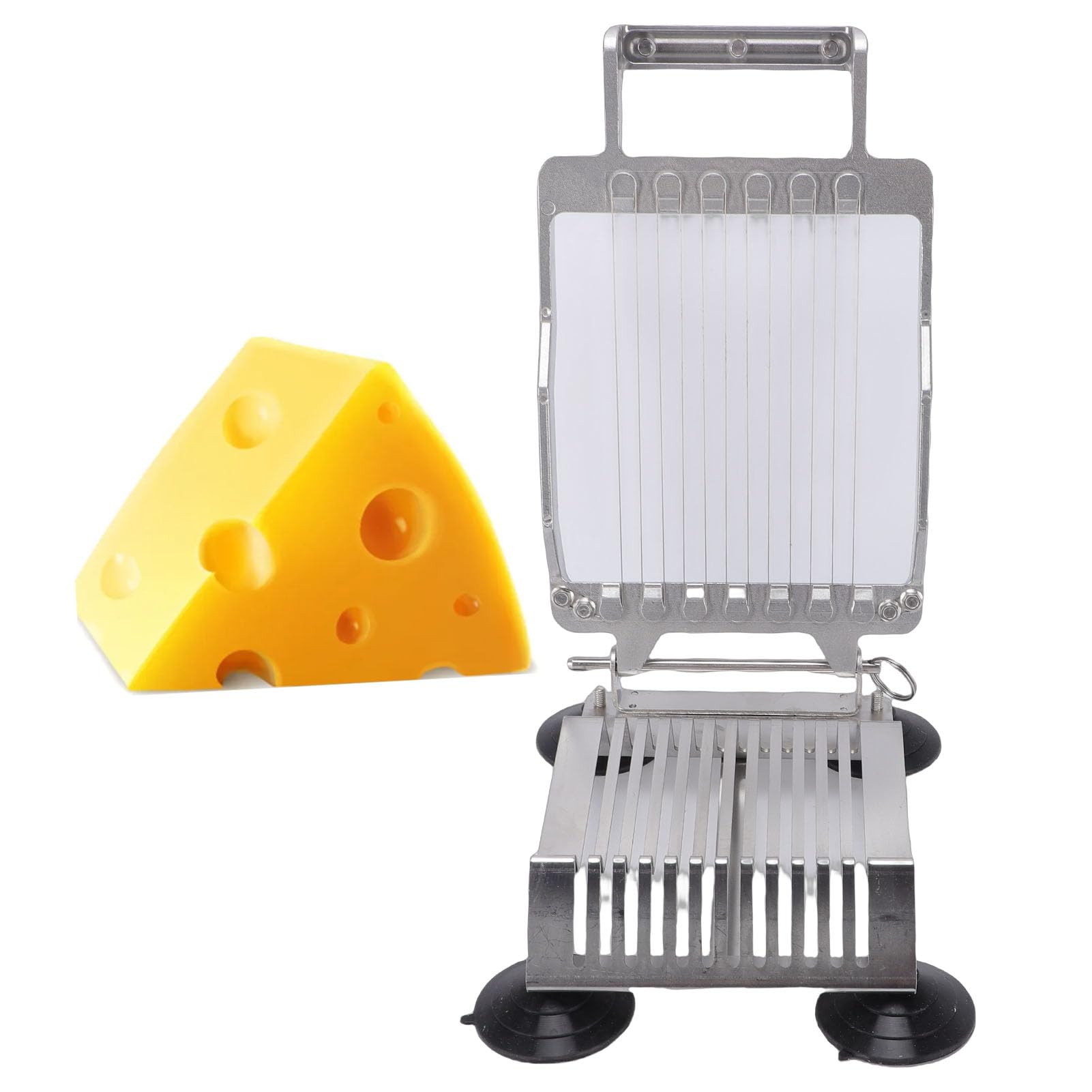 AUNMAS Kommerzieller Käseschneider, Butterschneider, Blockkäseschneidemaschine aus Aluminiumlegierung für Zuhause, Restaurant, Hotel, Küche, Kochen, Backen