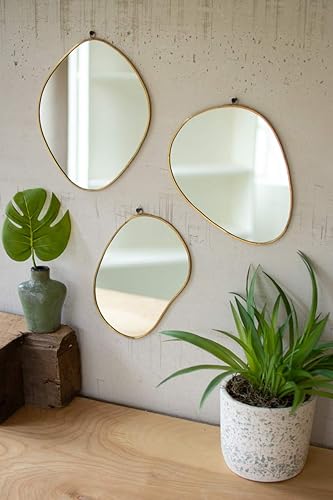 Kalalou NVE1012 Espejo, Marrón