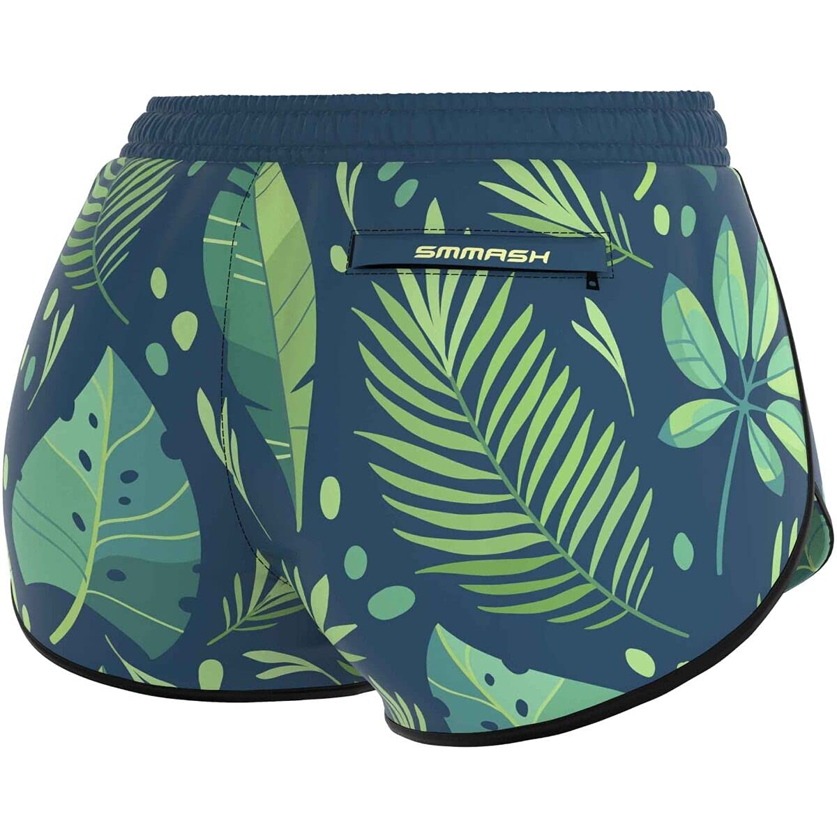 SMMASH Sportbekleidung für Urlaub am Wasser, Kurze Bade-Shorts für Damen, Bequeme Badehose und Trainingshorts, Bunte Sporthose, Stylishe Boardshorts, Hergestellt in der EU