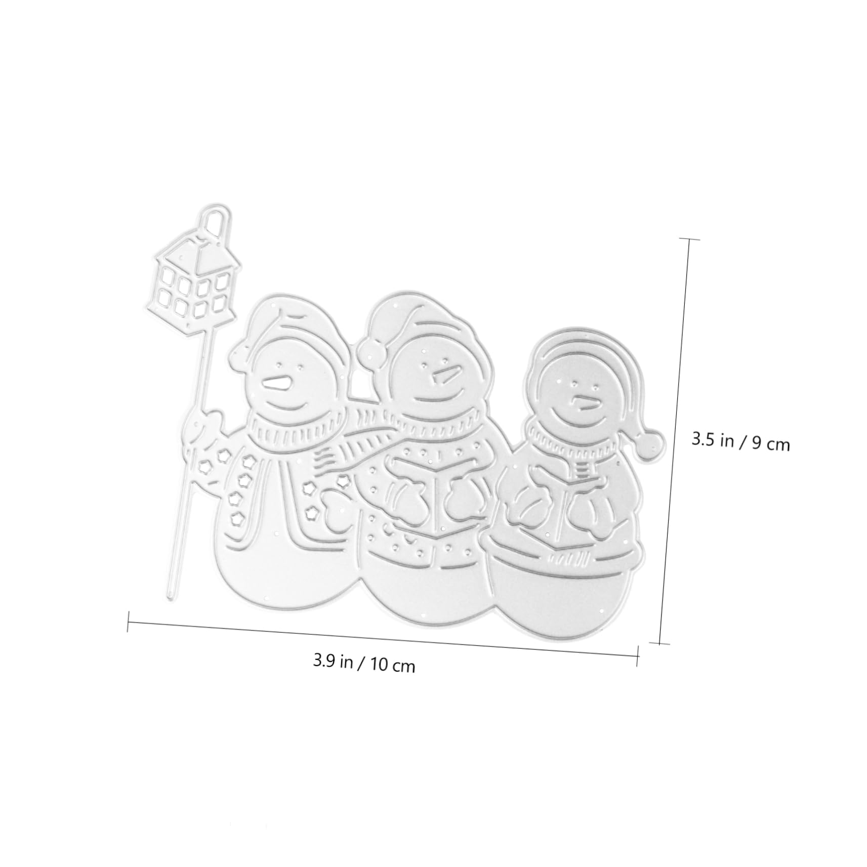 Operitacx 9 Piezas Navidad morir manualidades navideñas plantillas navideñas troqueles de metal cortados troqueles para hacer tarjetas troqueles de corte de metales en relieve