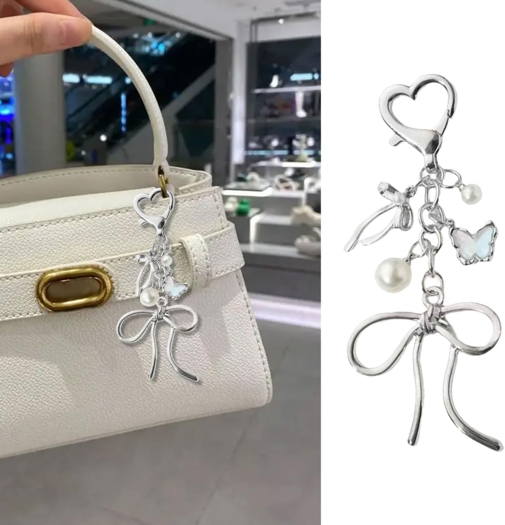 Charm Bowknot Holder Modern Bag Accessory Stylish Purse Embellishment Unique Accessories for Everyday Use image 2