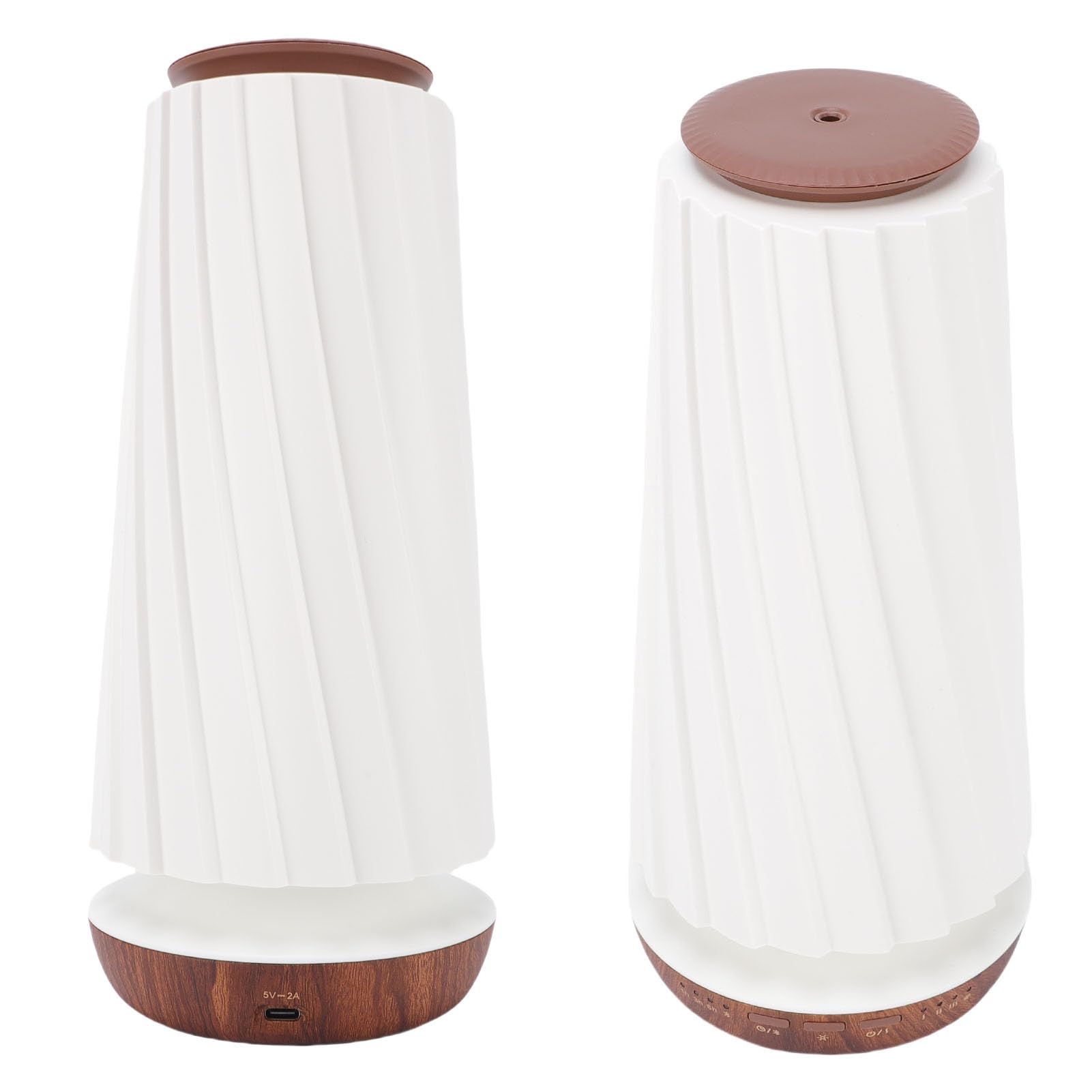 Sxhlseller Diffusore di Aromaterapia Intelligente da 100 Ml |Diffusore di Olio Senza Acqua con Controllo App, Anti-bruciatura Secca, Silenzioso, per Sauna SPA dell'hotel (Beige)