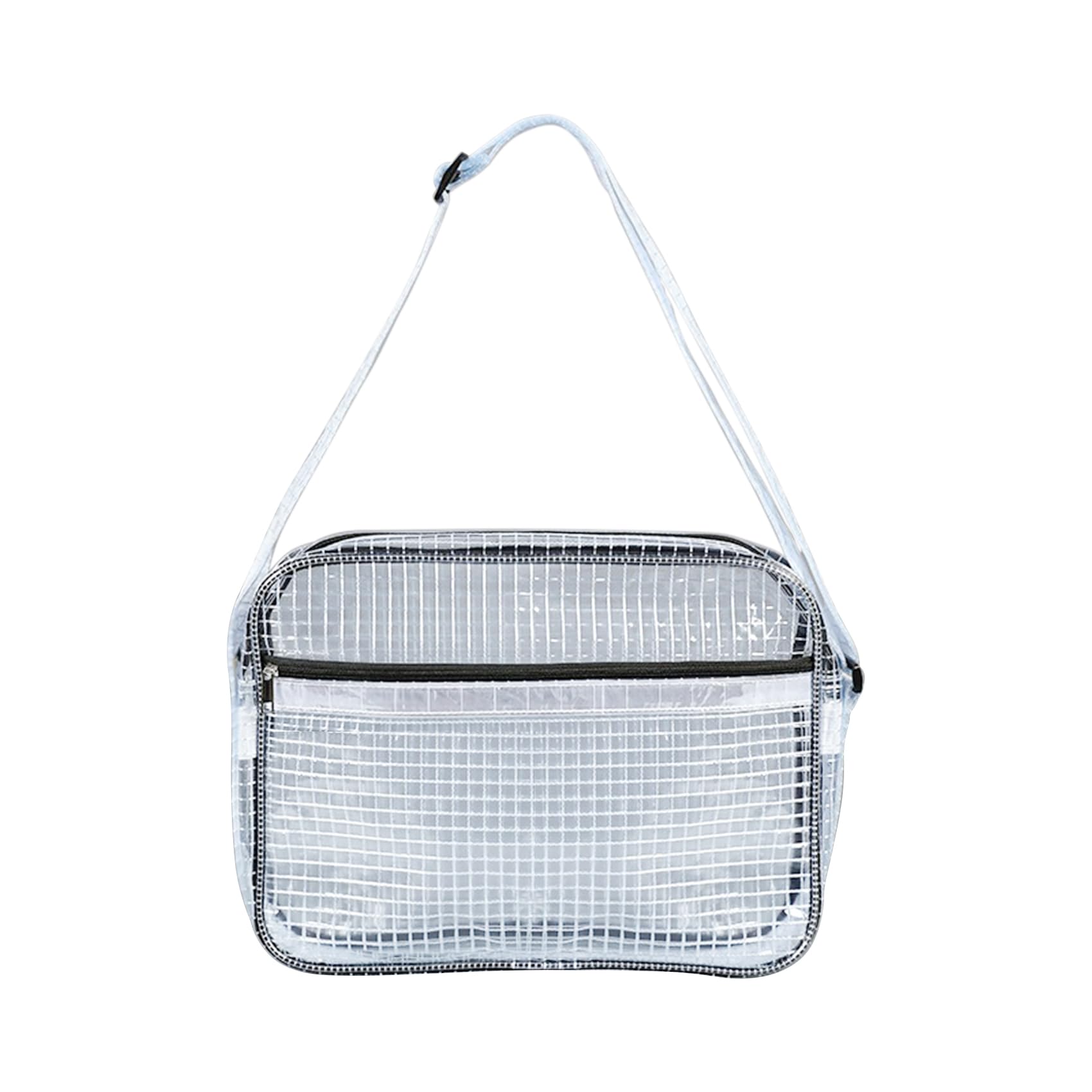 NOTAG Sac à bandoulière unisexe, sac à outils antistatique, sac à outils d'ingénieur imperméable en PVC transparent