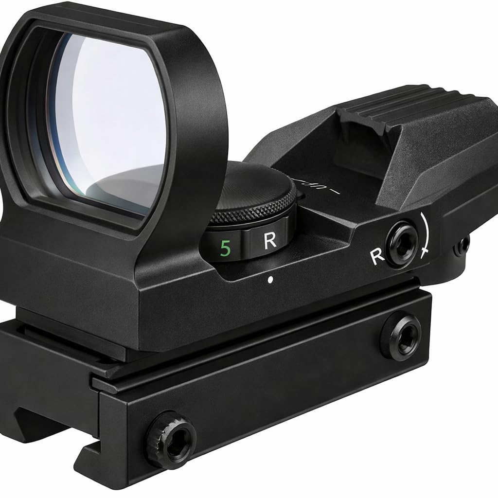 Amazon.com: GOTICAL Red and Green Reflex Sight with 4 Reticles, 3