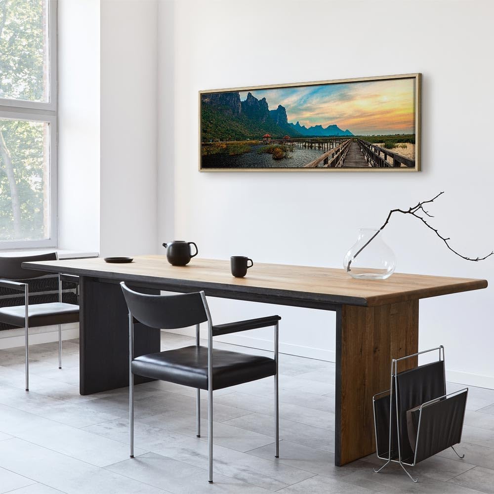 murando - Quadro Fonoassorbente Scogliere Paradisiache Paesaggio Thailandia 60x20 cm 1 Pezzo - Quadri Acustici - Pannelli Fonoassorbenti Decorativi - Decorazione da Parete Soggiorno c-B-10227-b-a