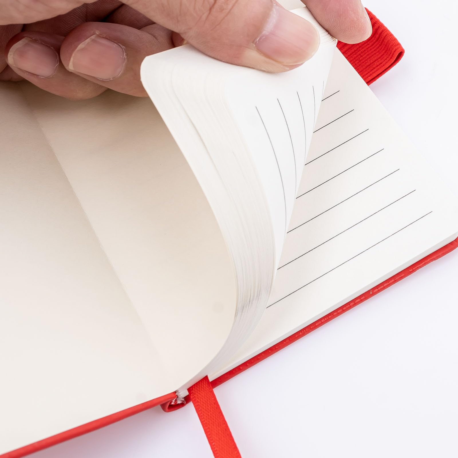LYCN 7pcs A5 Hardback Journal Notebook with Pen Loop - Image 4