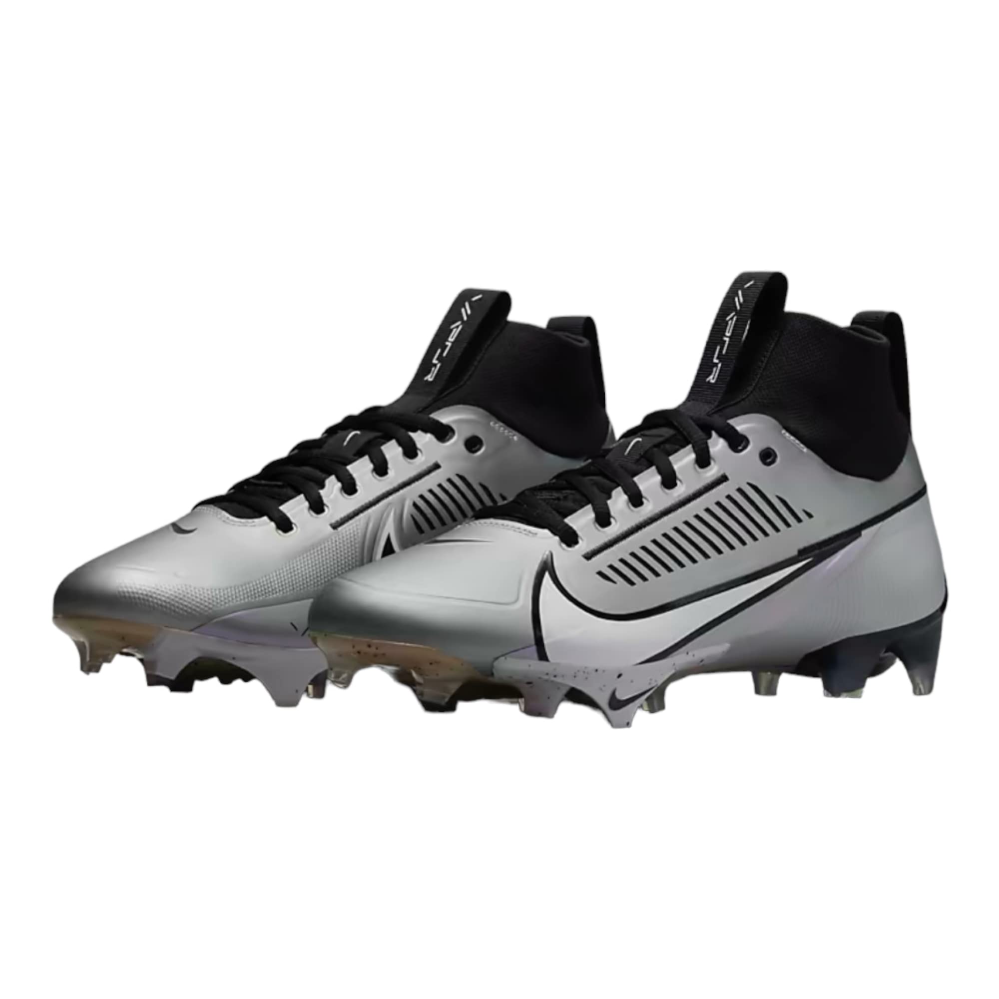 Nike Vapor Edge Pro 360 2 męskie korki piłkarskie, Jasnoszary (Light Smoke Grey/White-Black), 46 EU