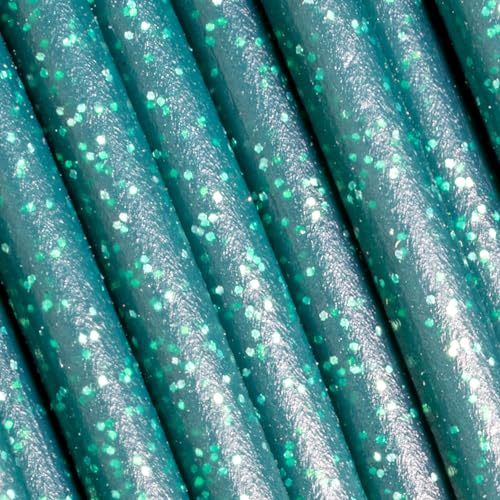 Image of Polymaker Panchroma Galaxy PLA Filament 1.75mm 1kg, Dark Green | Neatly Wound Glitter PLA for Easy Print & Smooth Feeding, Compatible with Bambu Lab & Most 3D Printers