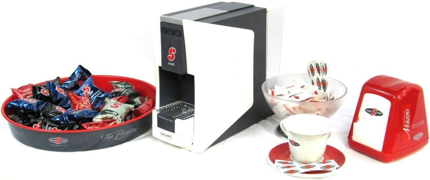 S.12 Espresso Coffee Capsule Machine Designed by Giugiaro By Essse Caffe (White)