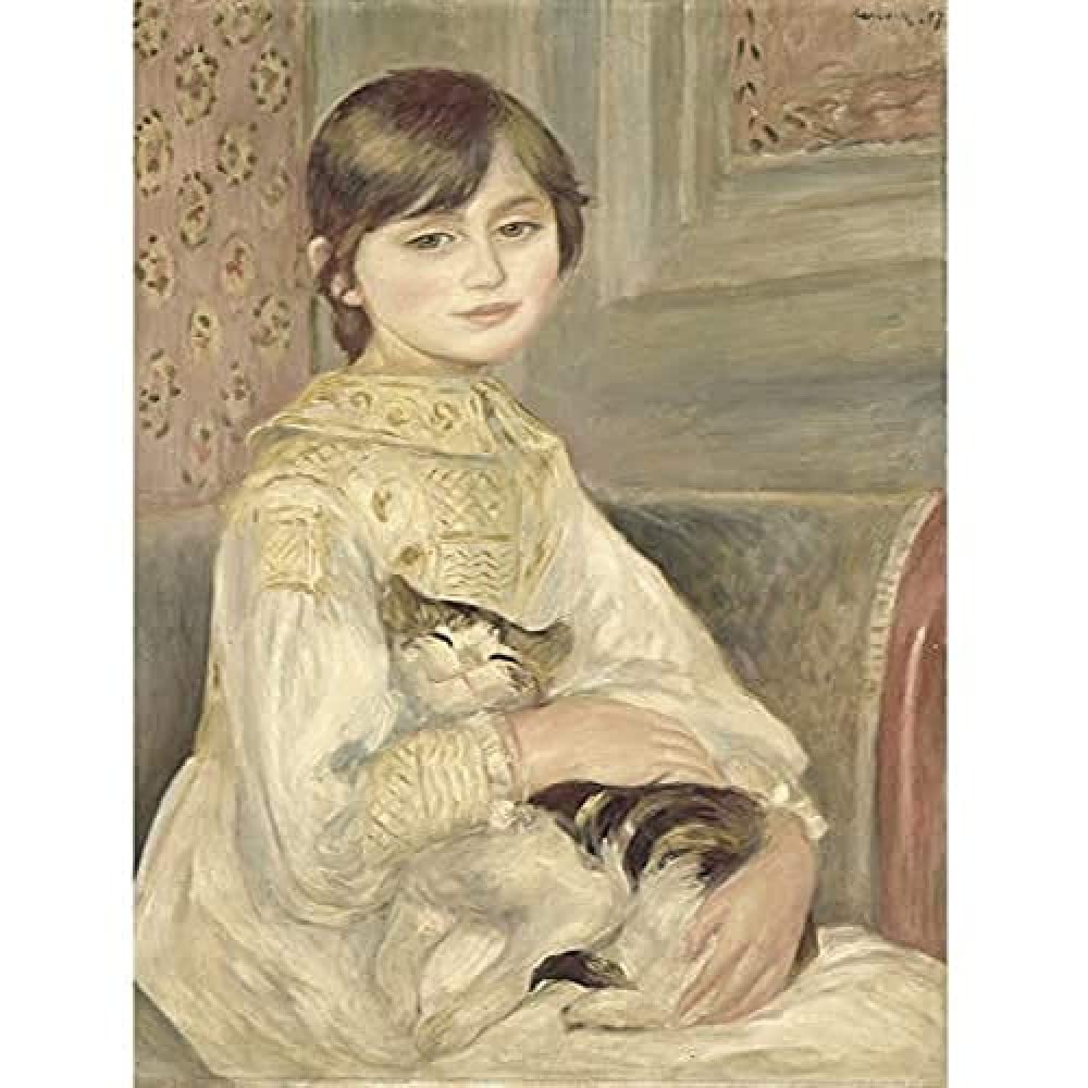 Auguste Renoir Julie Manet Unframed Wall Art Print Poster Home Decor Premium