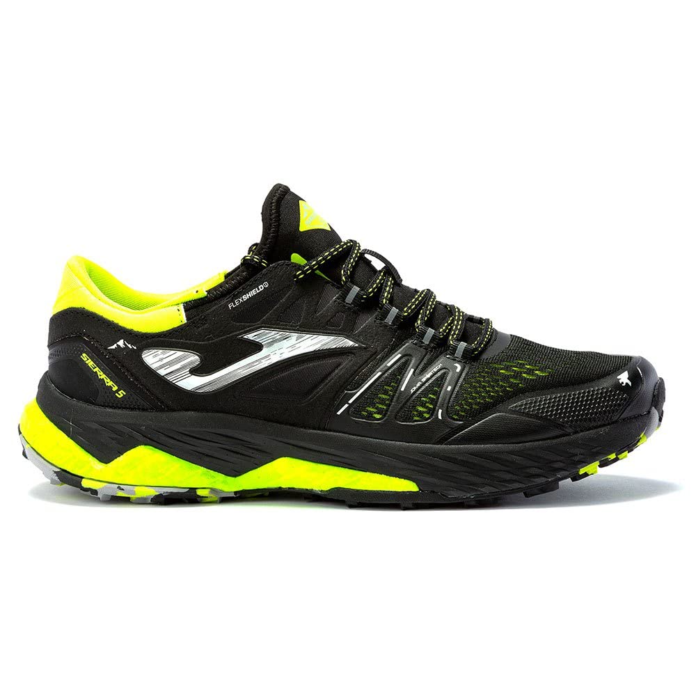 Joma TK.Sierra Men 2201. Negro/Verde flúor. TKSES2201
