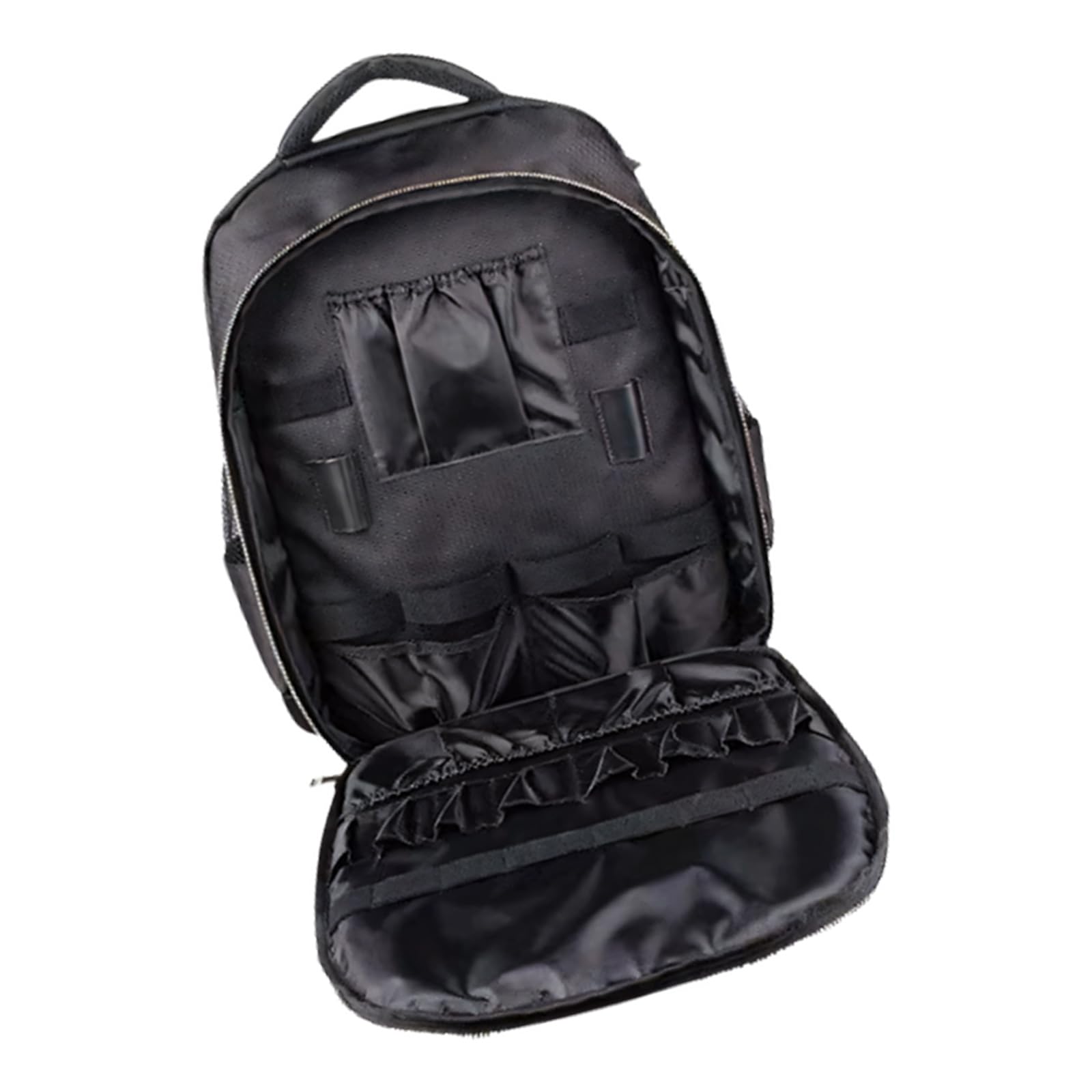 Bolsa de viaje de aseo Mochila de tela Oxford Correas elásticas