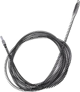 1/2//4//8/10M Pipe Dredging Tool Spring Pipe Sewer Pipe Unblocker Bathroom Kitchen Drain Cleaner Sink Basin Clogged Remover(Electric Drill Style,2M Long)