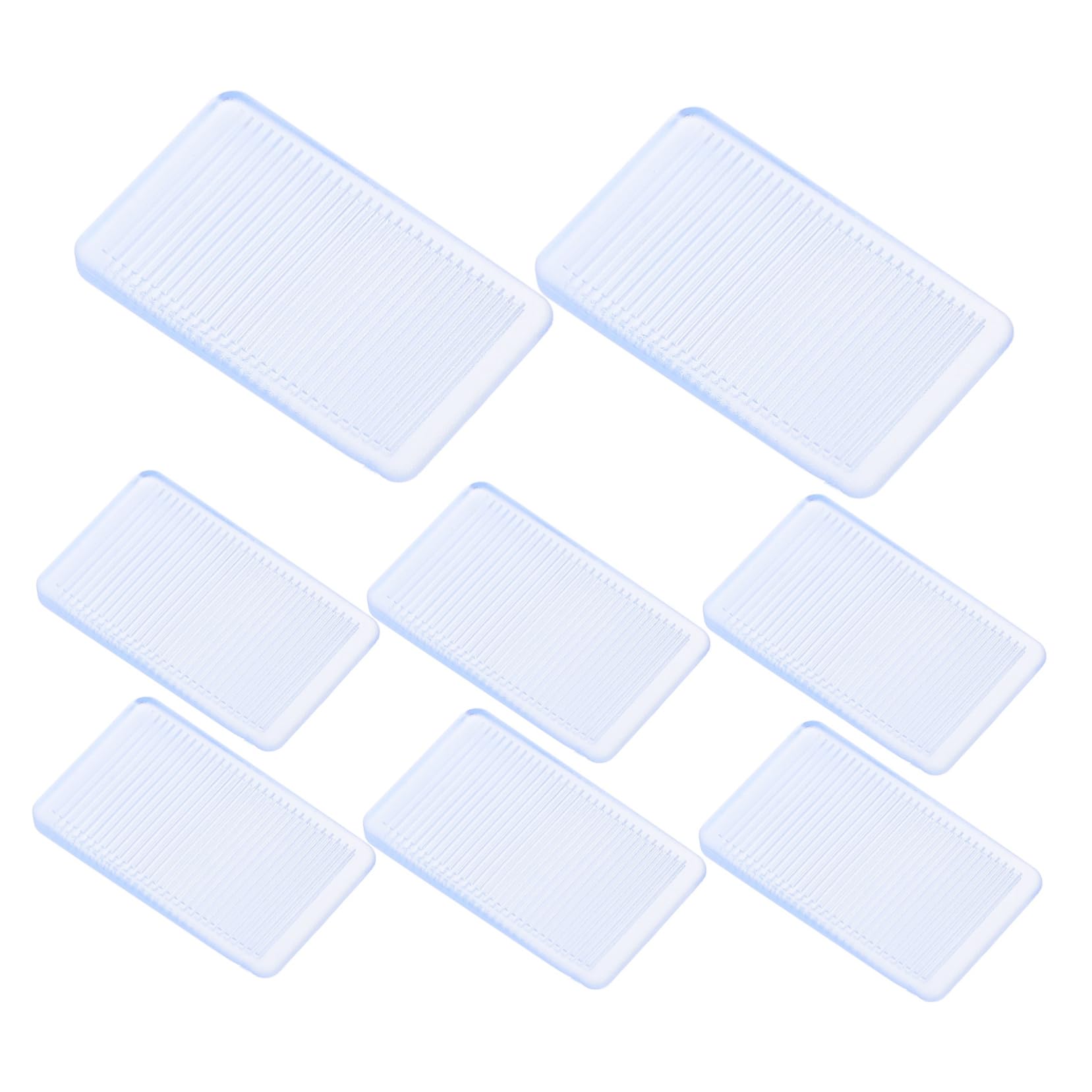 HOMSFOU 8pcs Furniture Shims Non-Slip Leveling Wedges for Tables and Doors Household Shims for Stable Furniture Support