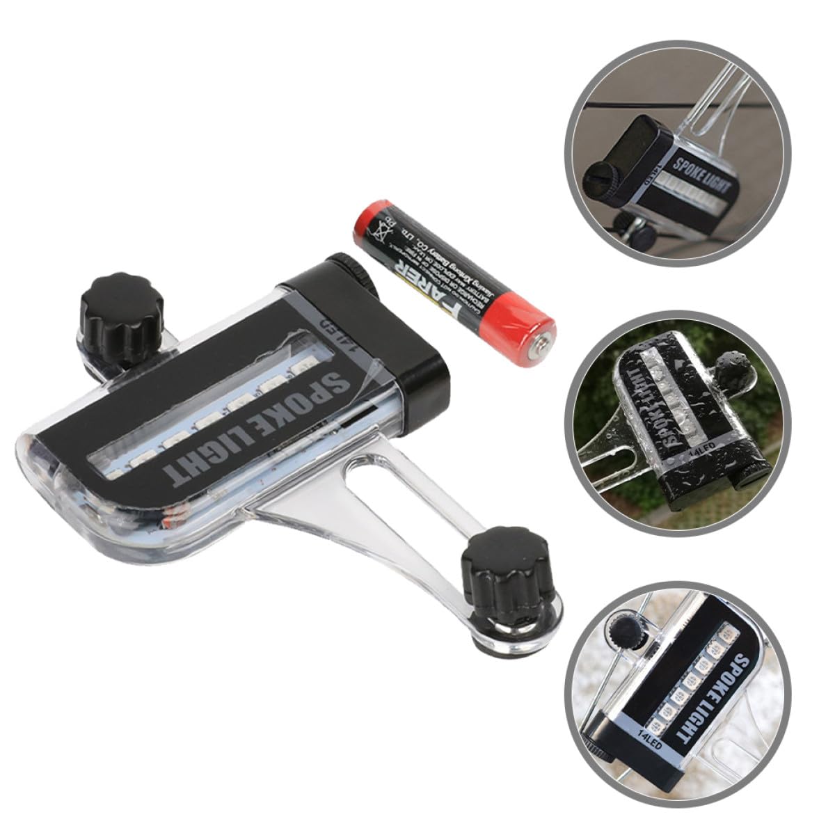 Toyvian Lumières Décoratives De Roue Lumières De Moyeu De Vélo Lumières De Roue De Vélo À LED Lumières De Décoration De Vélo Lumière De Roue De Vélo Lumières Décoratives De Vélo Roues De