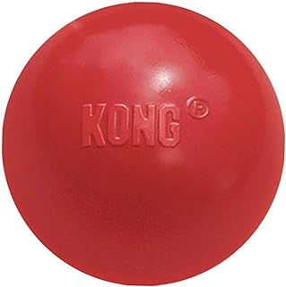 KONG - Ball with Hole - Durable Rubber, Fetch Toy - for Medium/Large Dogs