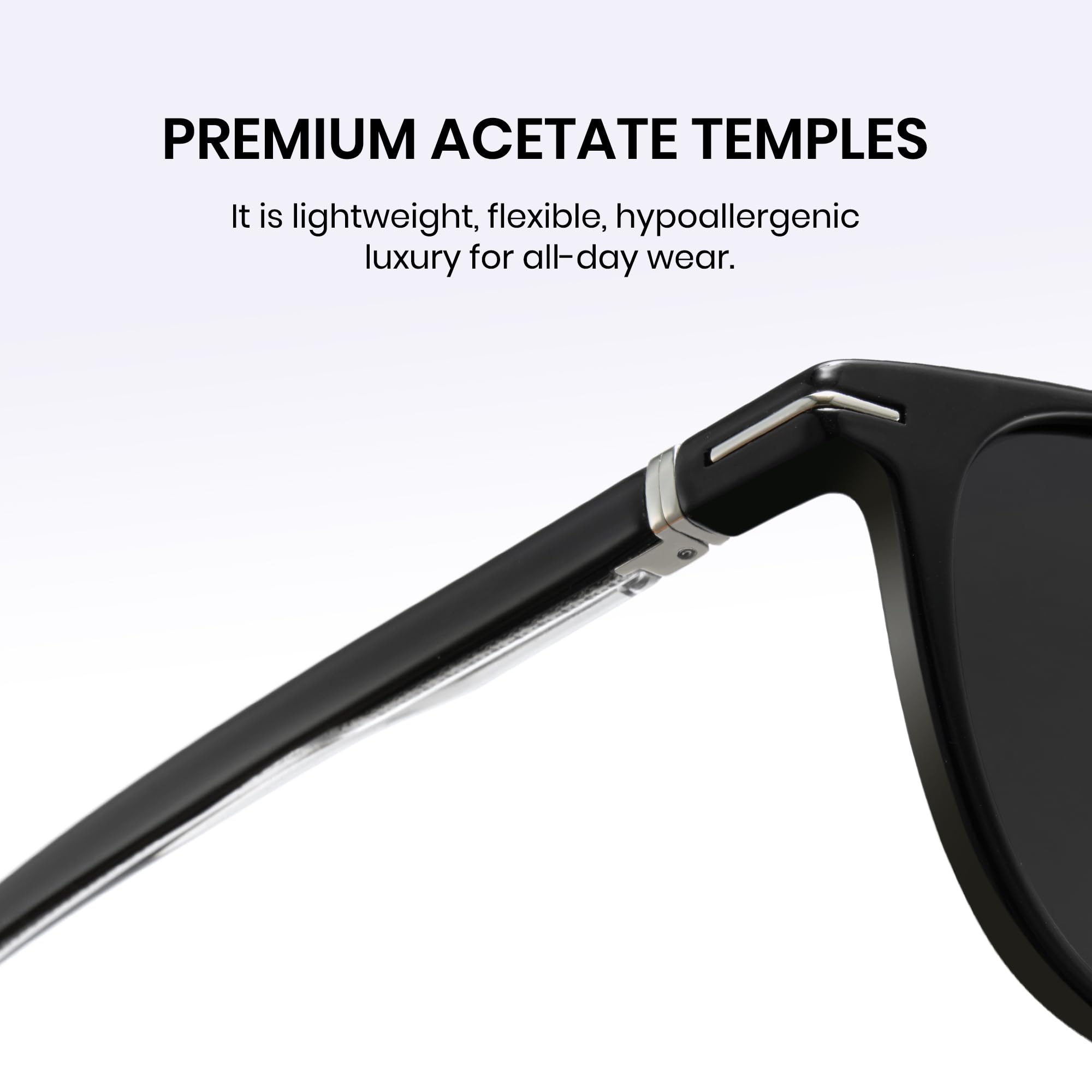 Cyxus Occhiali da Sole da Uomo e Donna Polarizzati Occhiali da Sole Classico con Protezione UV Ultraleggeri Lente Antiriflesso per Guidare Escursionismo Golf e Pesca P1354