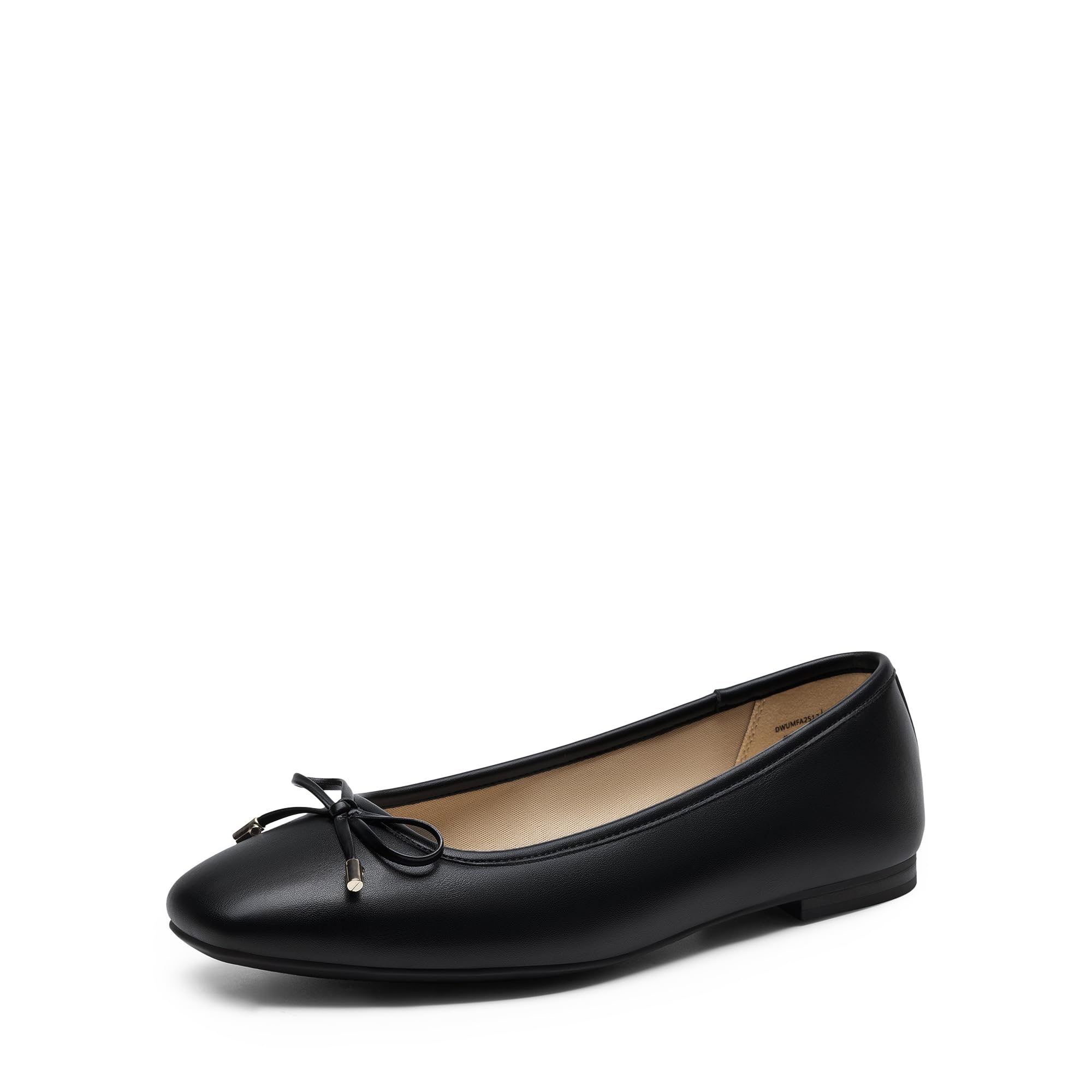 DREAM PAIRS Women's Bow Square Toe Ballet Flats