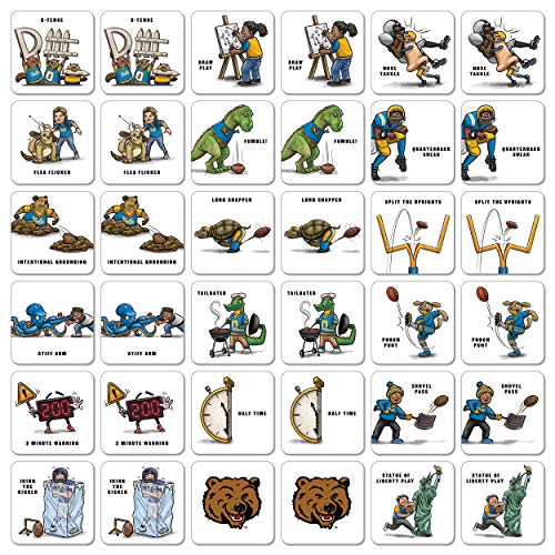 Image of YouTheFan NCAA Officially-Licensed Memory Match Game - Humorous, Team-Specific, Original Hand-Drawn Artwork, Fun for the Whole Family, for Fans Young and Old