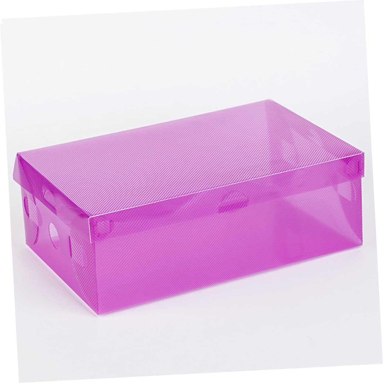 Caja Zapatos Transparente 7piezas Cajas De Almacenamiento Plegables De Cartón