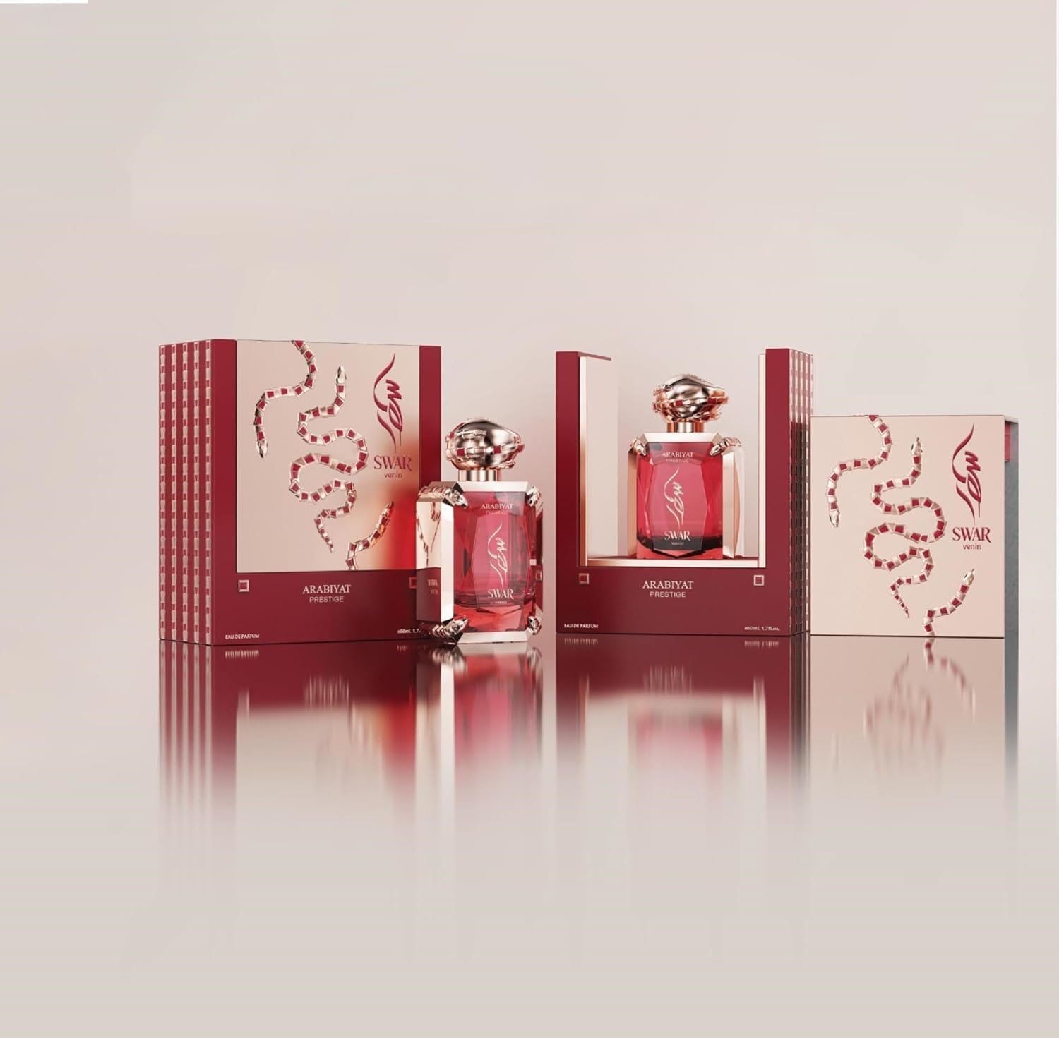 Arabiyat Prestige Swar Venin EDP Eau de Parfum para mujer 100 ml, fabricado en los Emiratos Árabes Unidos