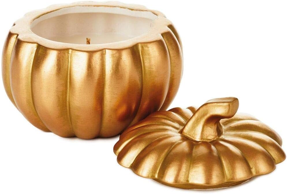 HMK Fall-Scented Ceramic Pumpkin Candle