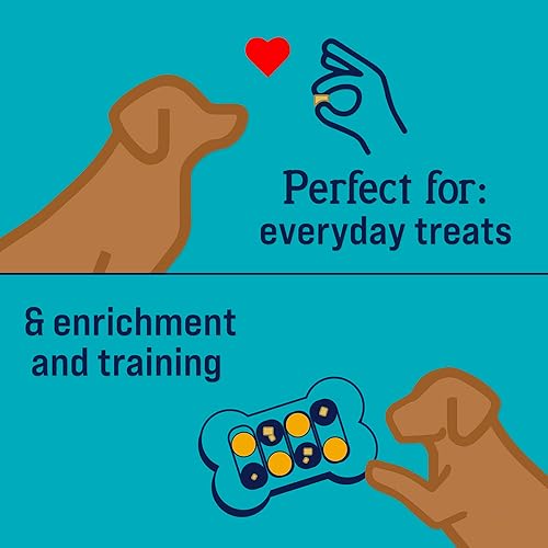 Miniatura 6 de Stewart Golosinas liofilizadas para perros, salmón brillante y batata, hechas con Omega 3 y aceite de salmón, sin granos, bolsa resellable de 4