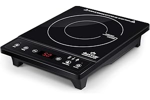 DUXTOP 1800W Portable Induction Cooktop Countertop Burner with Timer and Sensor Touch