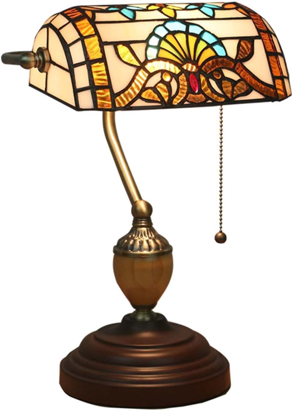 Table Lamp Bankers Green Restaurant Light for Tiffany Banker Desk Lamps(6)