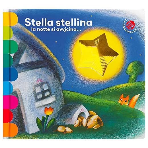 Stella stellina la notte si avvicina... Ediz. deluxe (I libri coi buchi)
