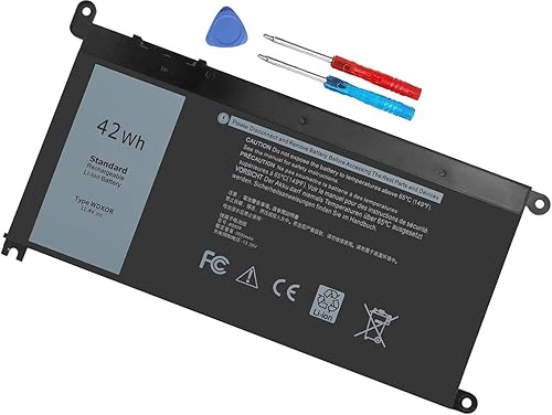 WDX0R - Batería para portátil Dell Inspiron 15 7579 7569 5578 5565 5567 5568 5570 5775 5579 7560 7570 13 5378 5368 7375 7368 7377 40 52 Serie 5765 disponible en Yaxa Colombia
