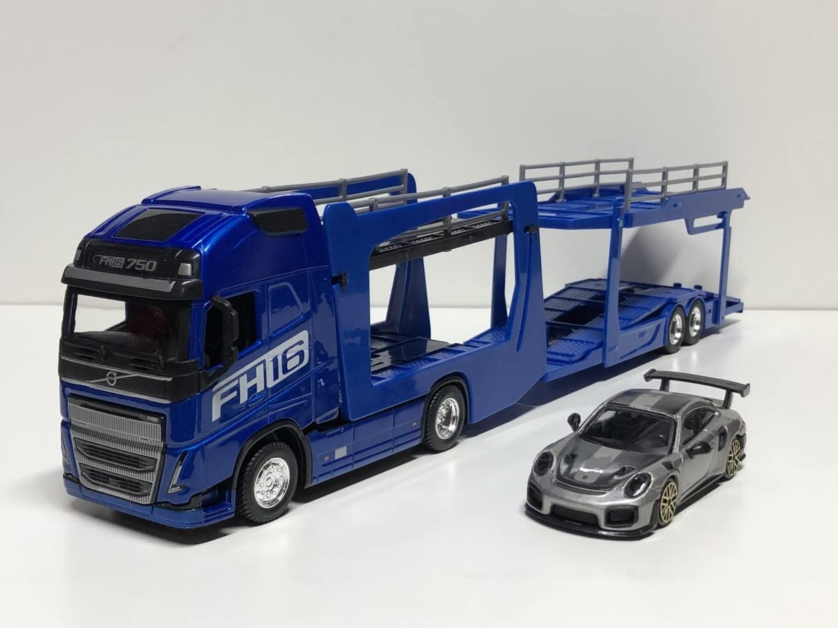 Amazon | burago 1/43 VOLVO FH16 Globetrotter 750 XXL キャリアカー