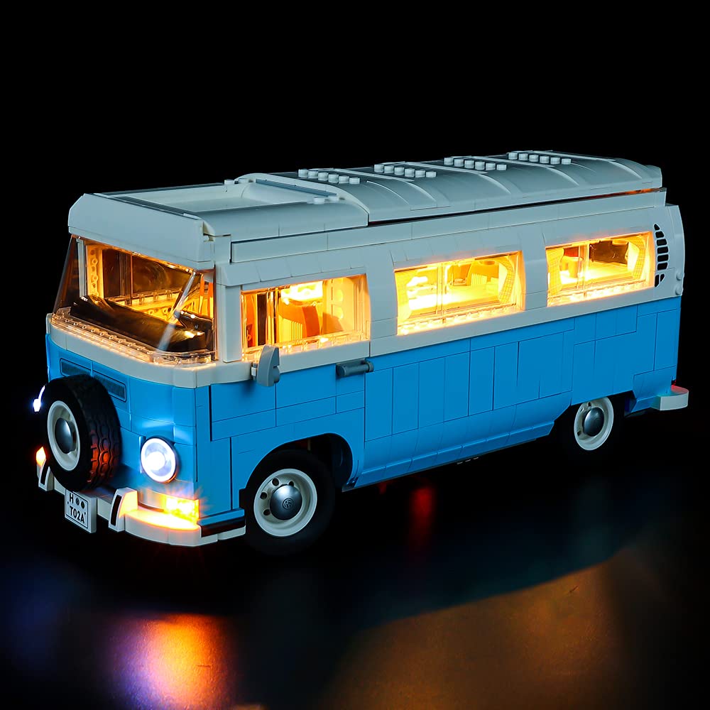 Photo 1 of Led Light Set Compatible with Lego T2 Camper Van, Lighting for Lego 10279 Building Blocks Model [Model 10279 Not Included]