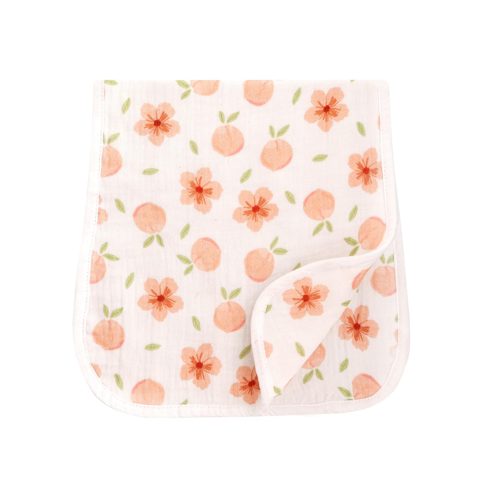 Xjdzineq 6-layer Baby Bibs Cotton Burp Cloths Rectangle Designed Soft Drooling Bib Absorbent Saliva Towel Breathable Shoulder Pad Baby Burping Cloth