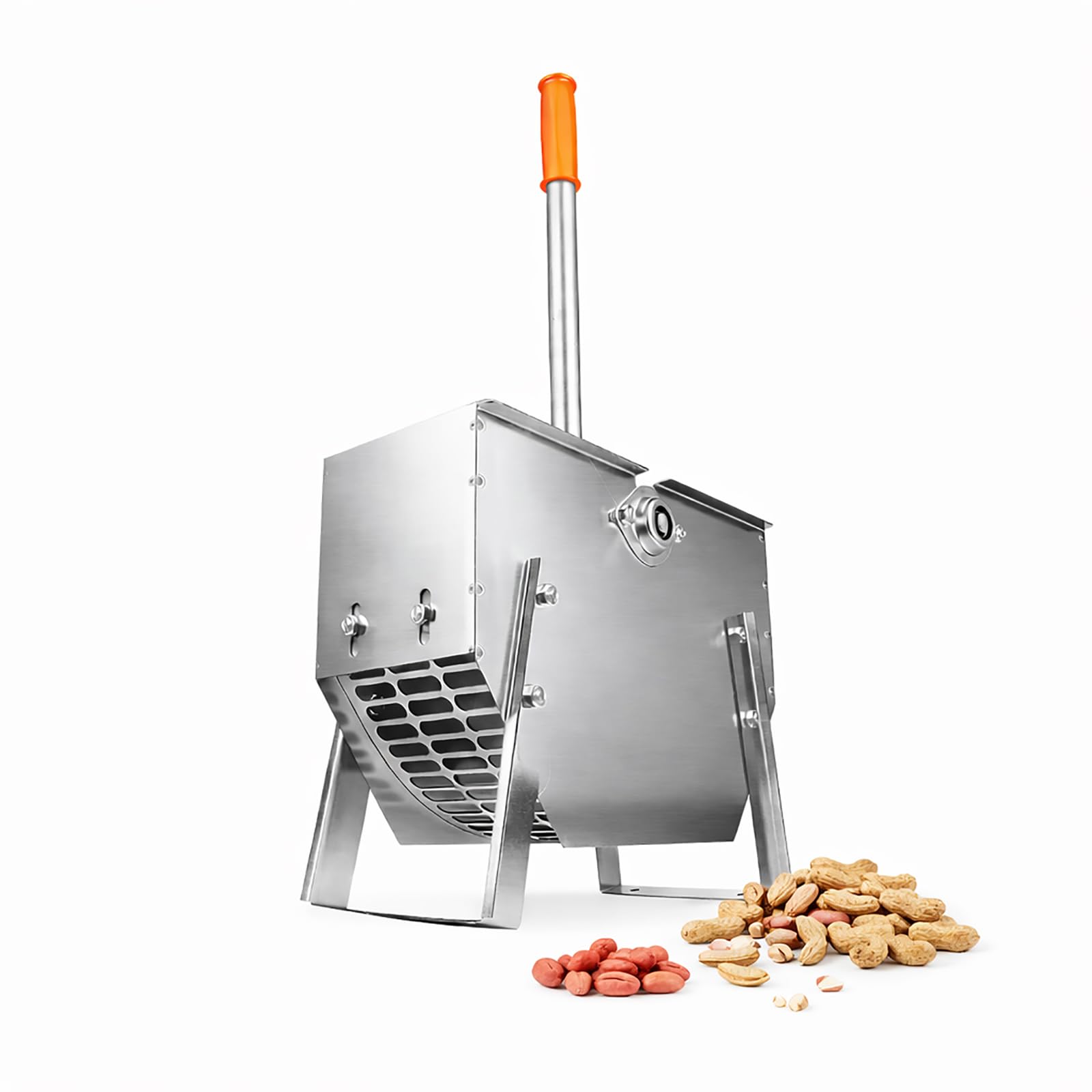 Máquina descascaradora de cacahuetes manual eficiente con mango cómodo para frutos secos