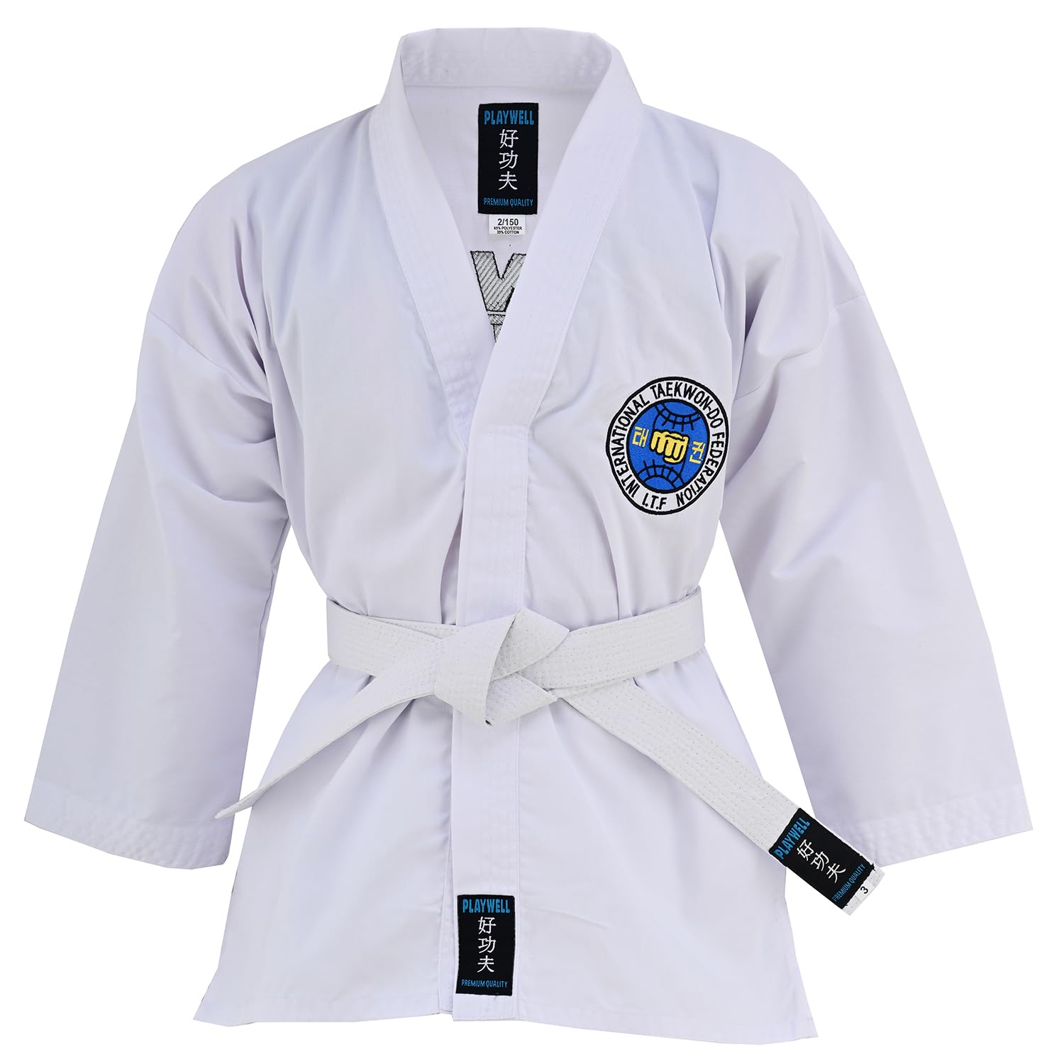 Playwell Martial Arts Itf Taekwondo Estudiante Traje