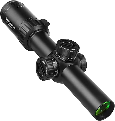 Miniatura 5 de WestHunter Optics HD 1.2-6x24 IR FFP - Telescopio compacto de 1.181 in, primer plano focal de tiro táctico con retícula iluminada de 12 MOA  Kit de